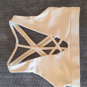 Buffbunny Helen Sports Bra Pale Yellow